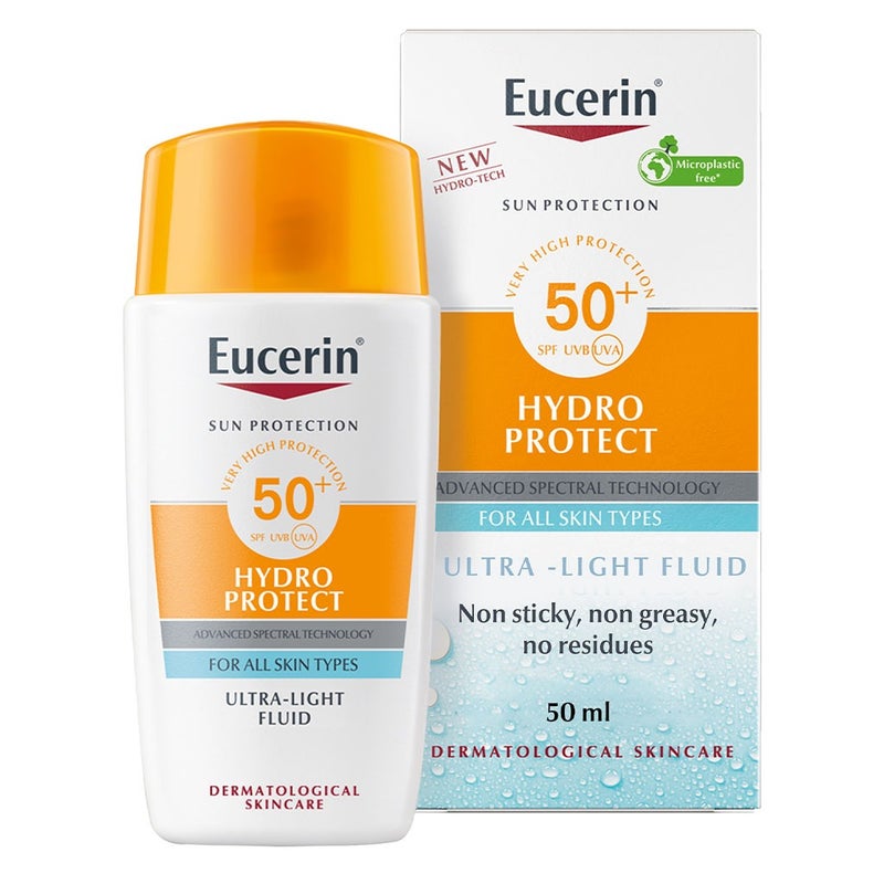 Eucerin Sun Face Hydro Protect SPF 50+ Ultra Light Fluid Sunscreen 50ml