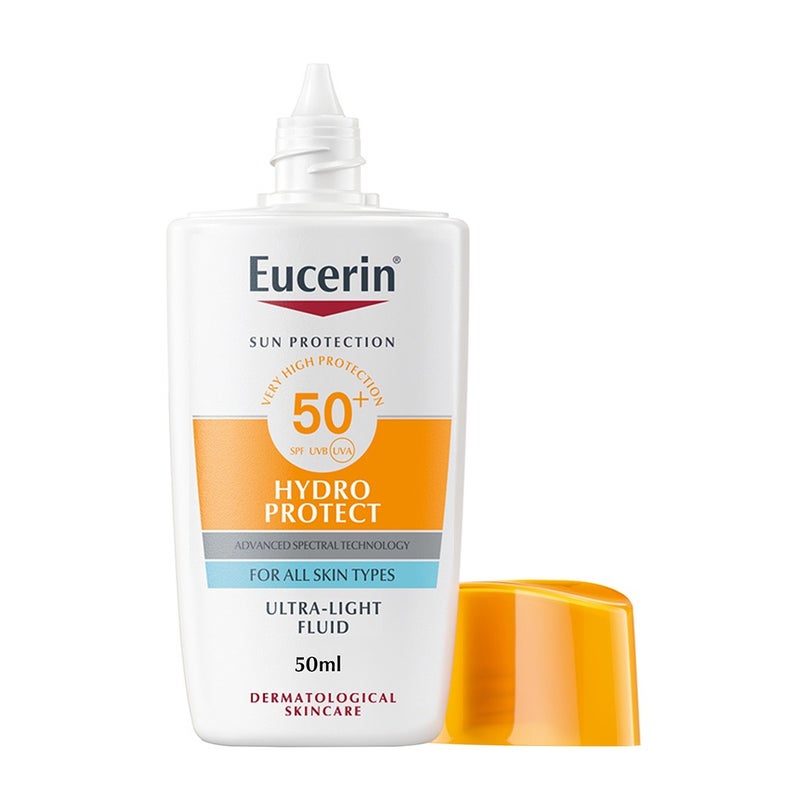 Eucerin Sun Face Hydro Protect SPF 50+ Ultra Light Fluid Sunscreen 50ml