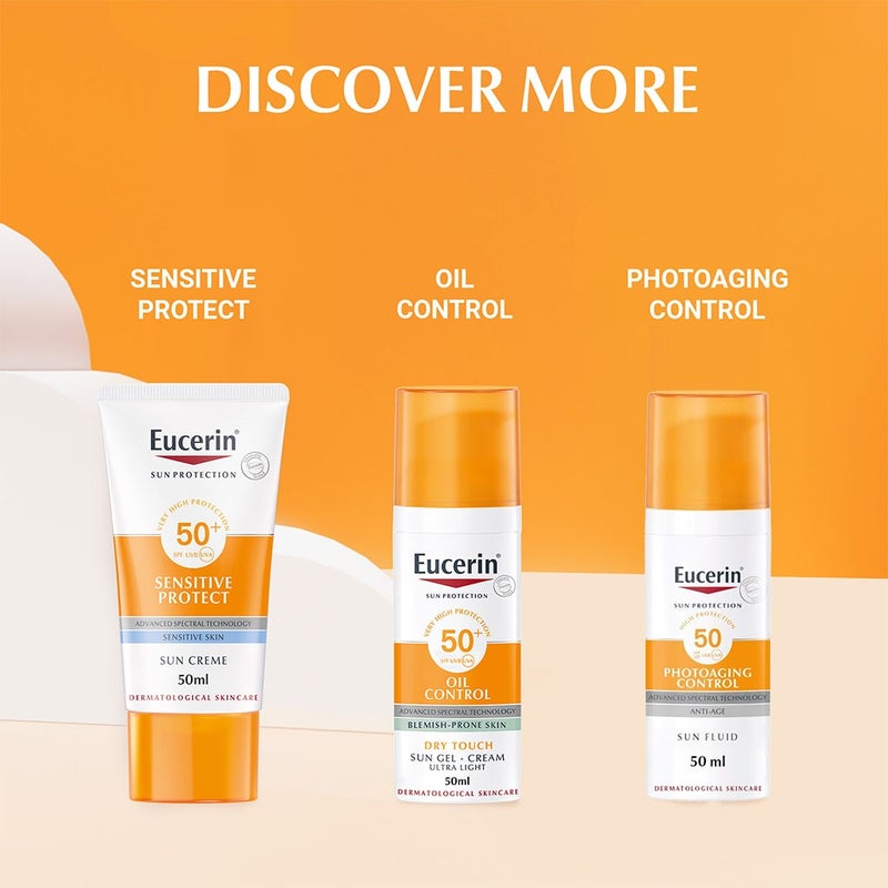 Eucerin Sun Face Hydro Protect SPF 50+ Ultra Light Fluid Sunscreen 50ml