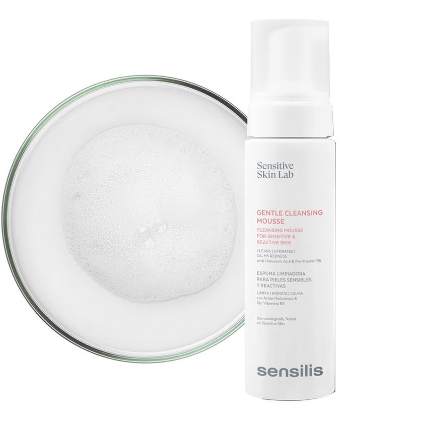 Sensitive Skin Lab Sensilis Gentle Facial Cleansing Mousse For Sensitive & Reactive Skin 200ml