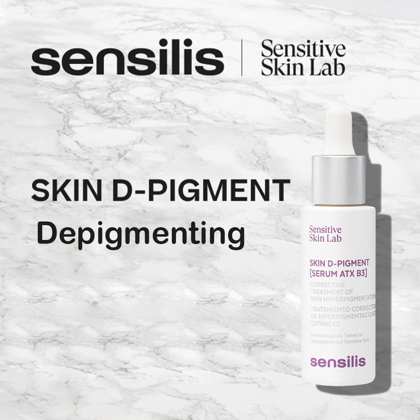 Sensitive Skin Lab Sensilis Skin D-Pigment Corrective Treatment Serum ATX B3 For Hyperpigmentation 30ml