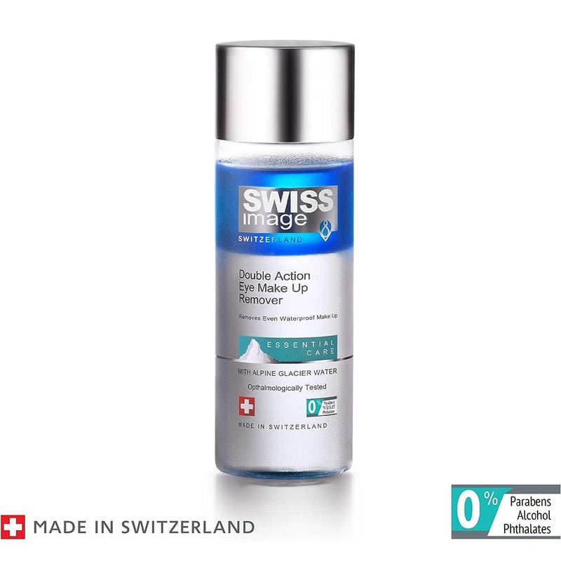 Swiss Image Essential Care Double Action Eye Make Up Remover For All Skin Types 150ml