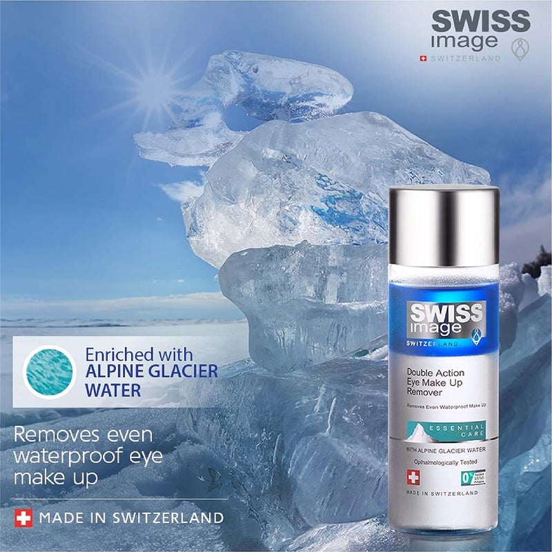 Swiss Image Essential Care Double Action Eye Make Up Remover For All Skin Types 150ml