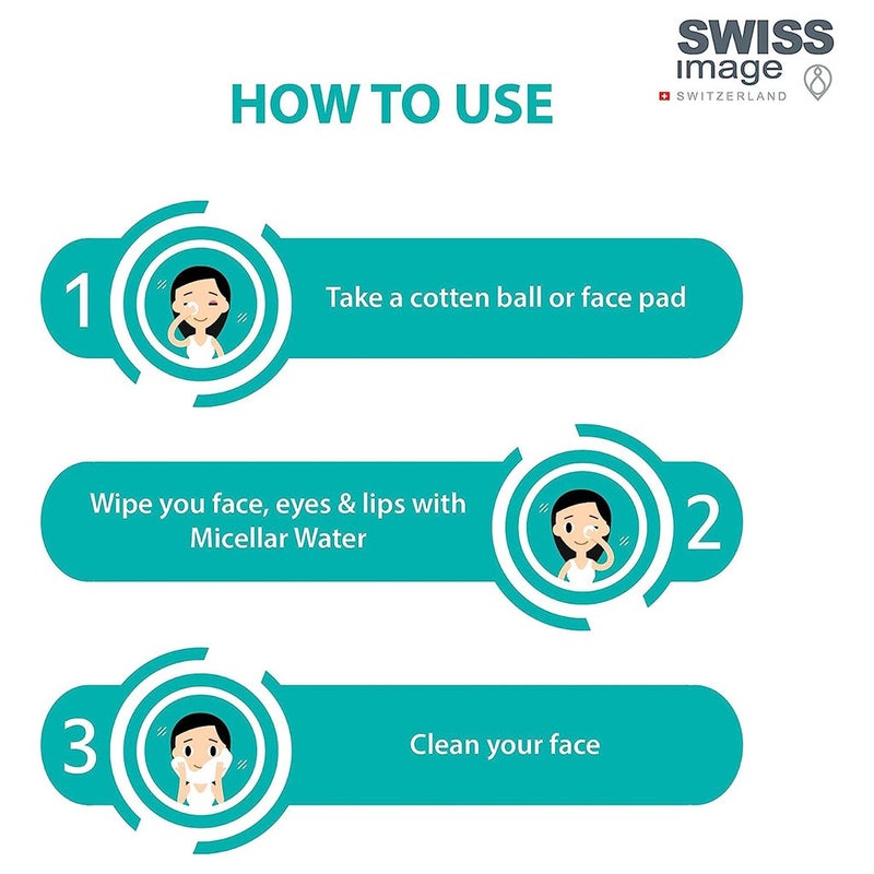 Swiss Image Essential Care Soothing Micellar Water For Normal To Dry Skin Types 400ml