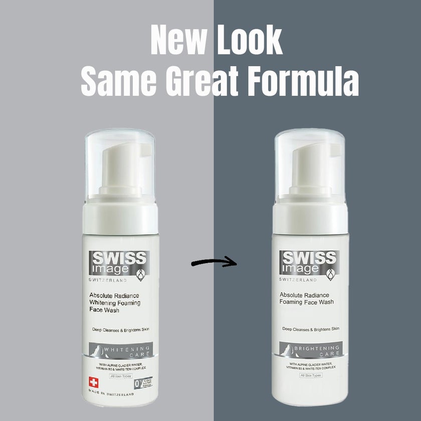 Swiss Image Brightening Care Absolute Radiance Foaming Face Wash For All Skin Types 150ml