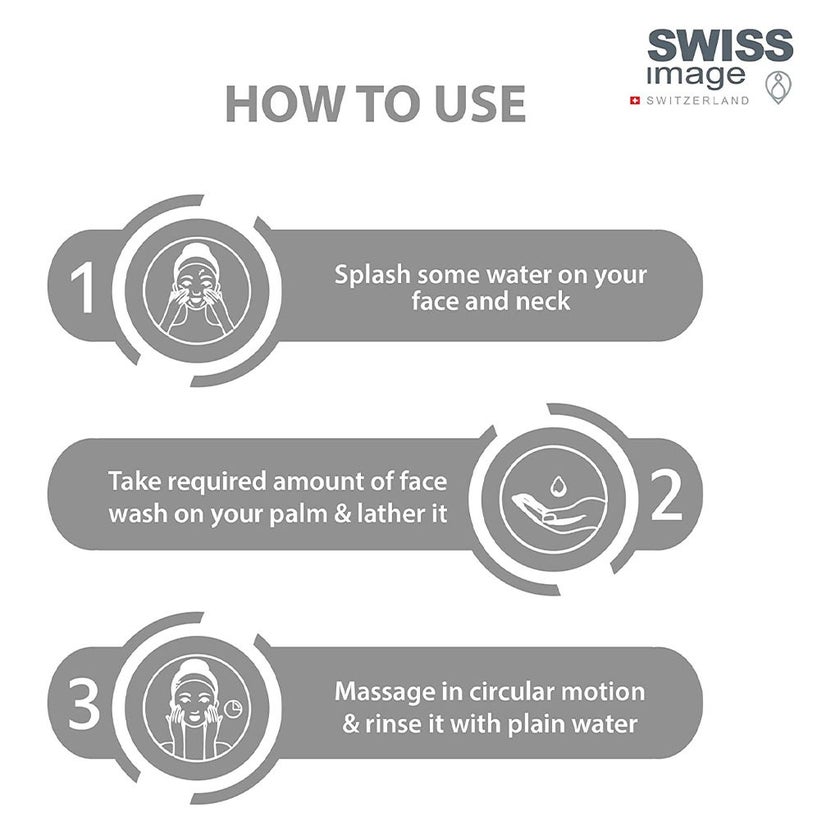 Swiss Image Brightening Care Absolute Radiance Foaming Face Wash For All Skin Types 150ml