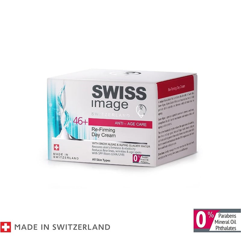 Swiss Image Anti-Age Care 46+ Re-Firming Day Cream For All Skin Types 50ml