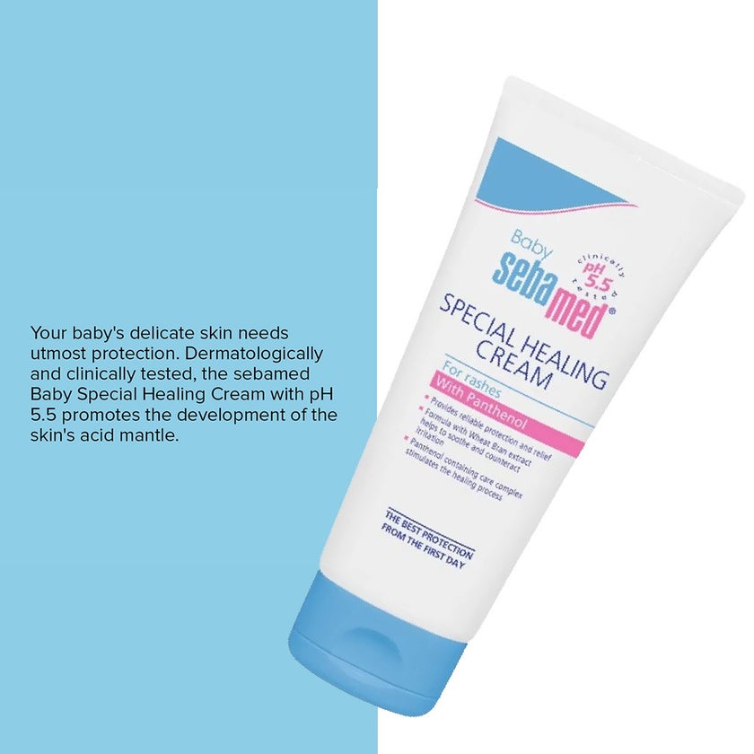 Sebamed Baby Special Healing Cream With Panthenol For Diaper Rashes 100ml