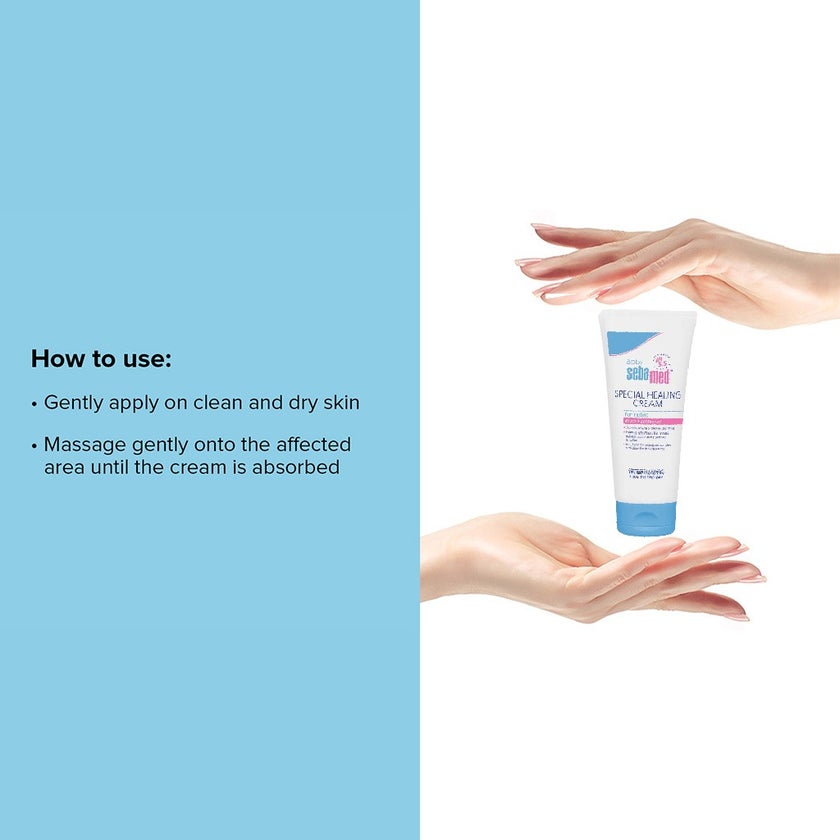 Sebamed Baby Special Healing Cream With Panthenol For Diaper Rashes 100ml