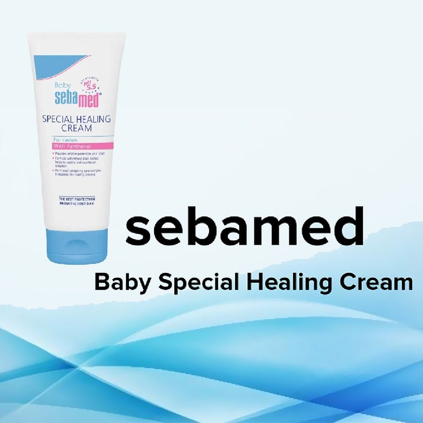 Sebamed Baby Special Healing Cream With Panthenol For Diaper Rashes 100ml