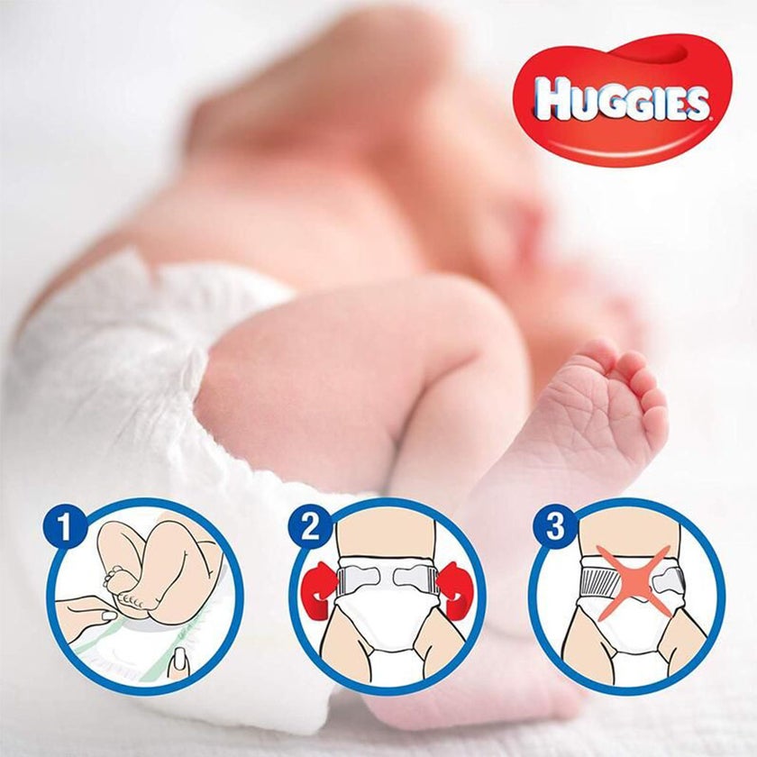 Huggies Extra Care Baby Diapers, Size 4, 8-14Kg, Pack of 40's