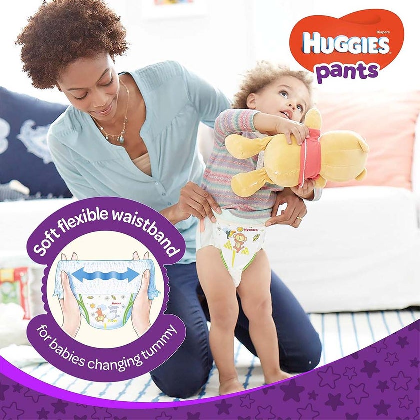 Huggies Baby Diaper Pants, Size 5, 12-17Kg, Pack of 34's