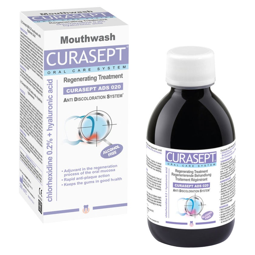 Curasept Oral Care System Regenerating Treatment Curasept ADS 020 Mouth Wash 200ml