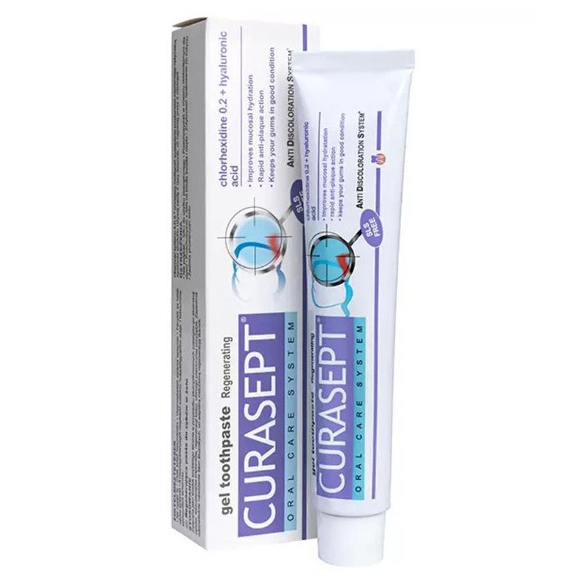 Curasept Oral Care System Regenerating Gel Toothpaste 75ml