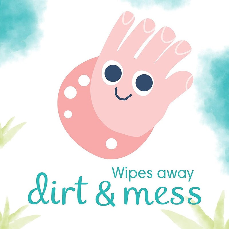Pampers Complete Clean Baby Wet Wipes With Aloe Vera, Super Saving Pack of 6*64's