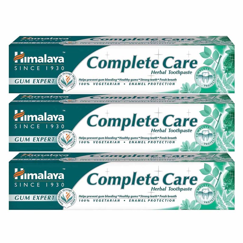 Himalaya Gum Expert Complete Care Paraben-Free Herbal Toothpaste 100ml, Pack of 3's