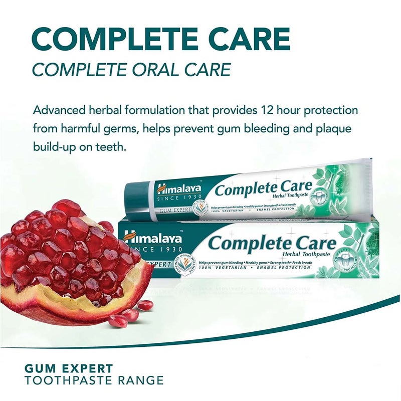Himalaya Gum Expert Complete Care Paraben-Free Herbal Toothpaste 100ml, Pack of 3's