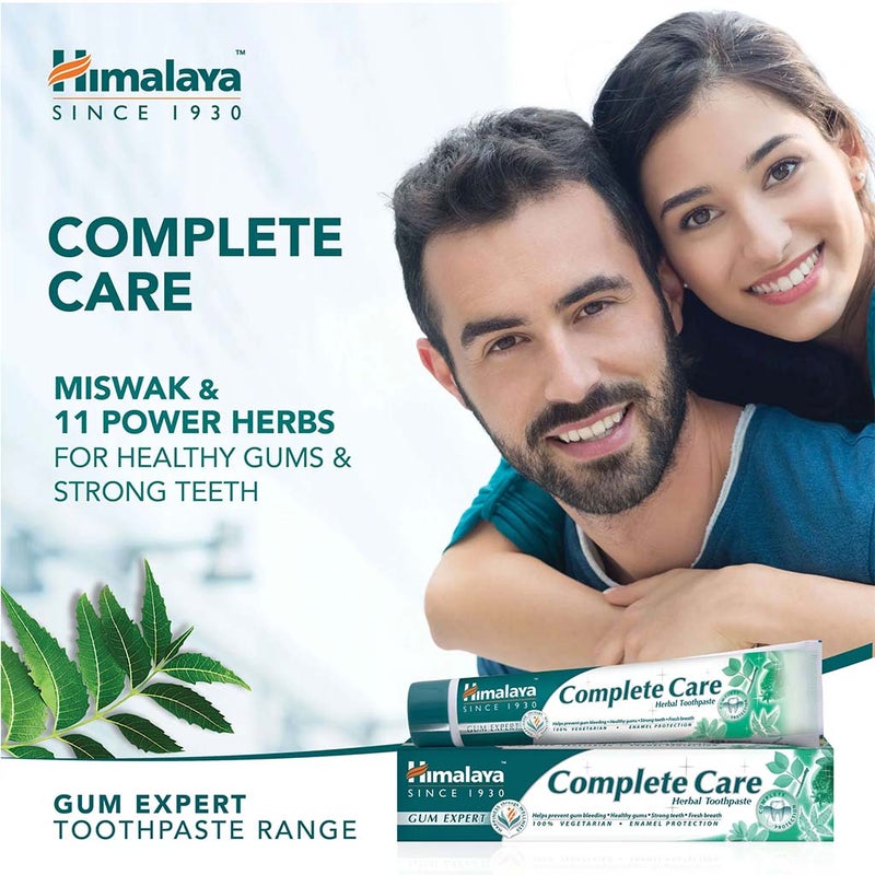 Himalaya Gum Expert Complete Care Paraben-Free Herbal Toothpaste 100ml, Pack of 3's