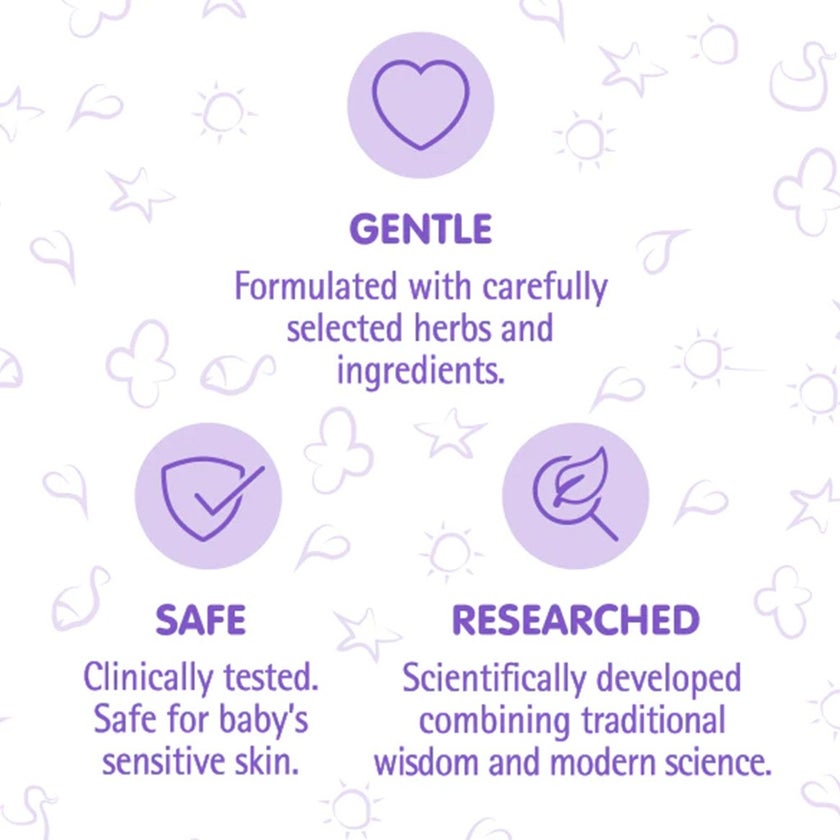 Himalaya Head To Toe No-Tears Baby Hair & Body Gentle Wash 200ml