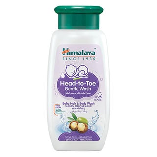Himalaya Head To Toe No-Tears Baby Hair & Body Gentle Wash 400ml