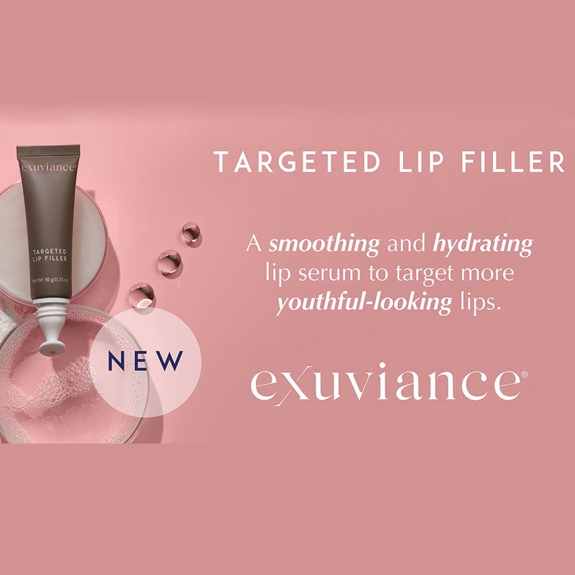 Exuviance Targeted 3-in-1 Plumping + Smoothing + Hydrating Lip Filler 10g