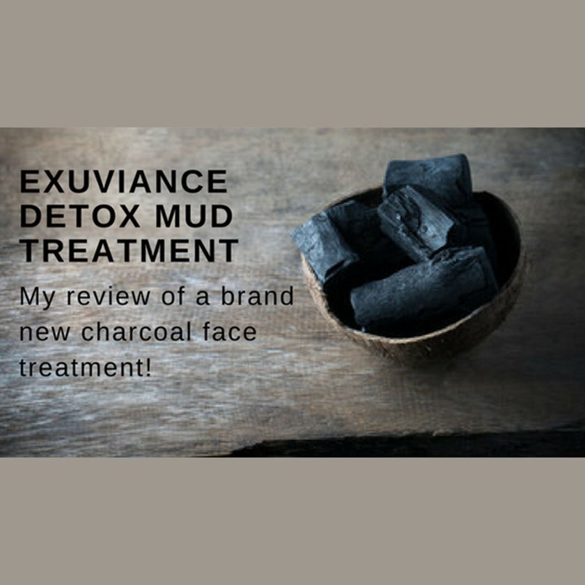 Exuviance Detox Clarifying Mud Facial Mask Treatment With Activated Charcoal 100ml