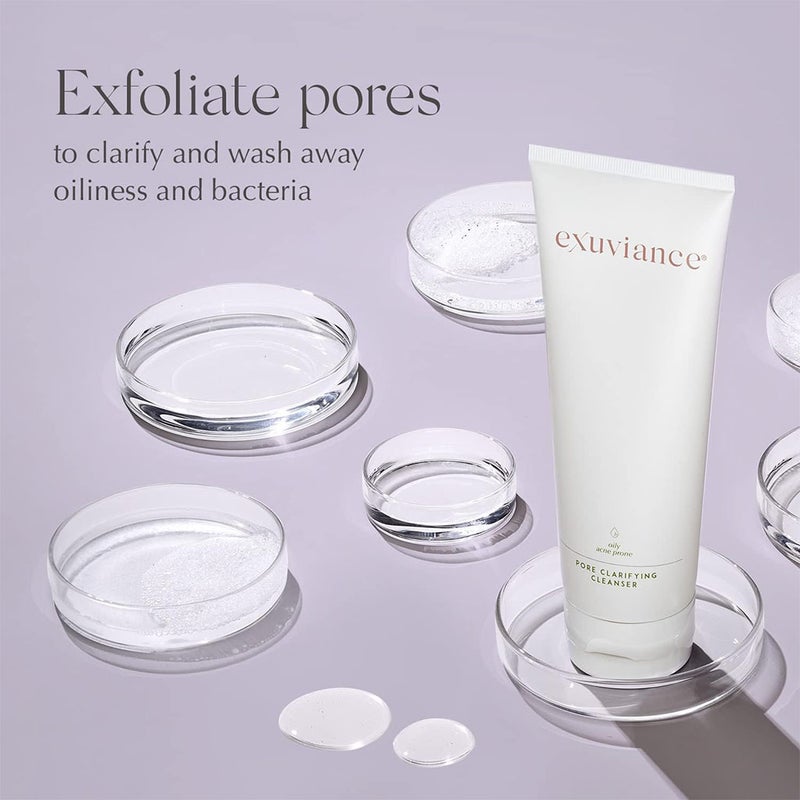 Exuviance Pore Clarifying Soap-Free Facial Cleanser For Oily & Acne-Prone Skin 212ml