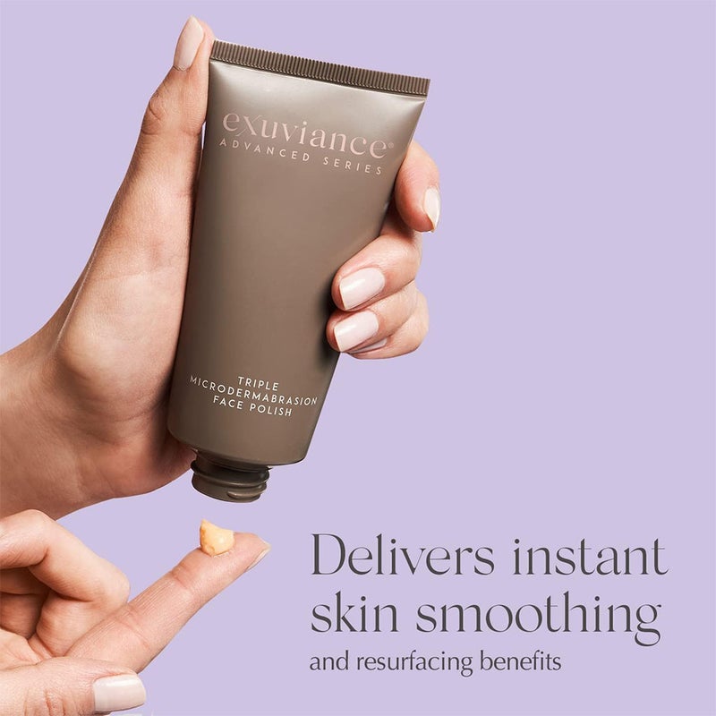 Exuviance Triple Microdermabrasion Face Polish Treatment 75g