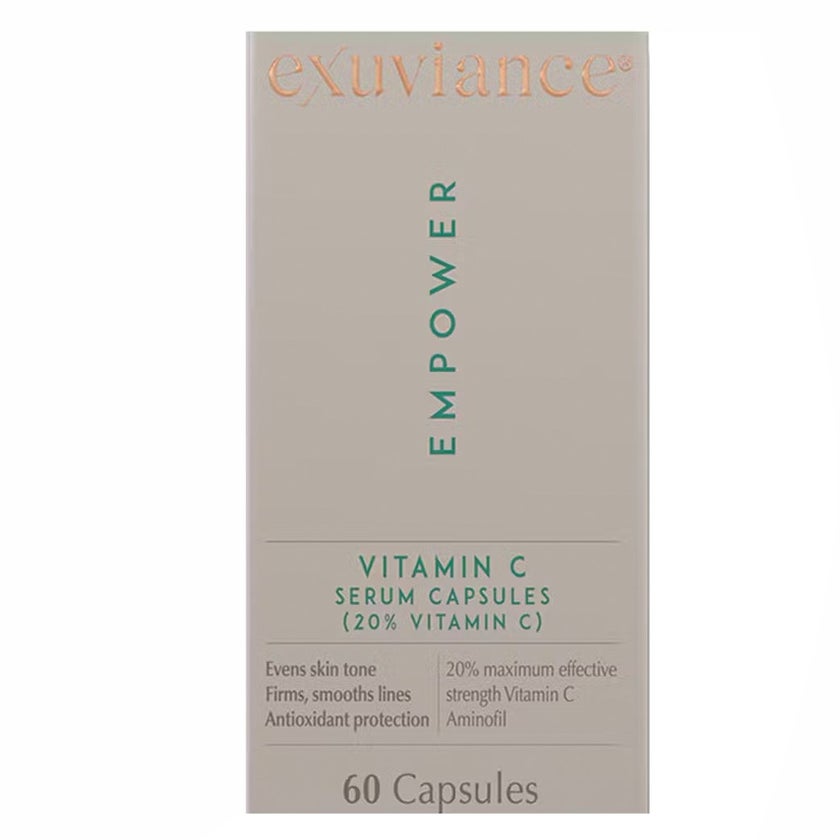 Exuviance Anti-Aging 20% Vitamin C Face Serum Capsules, Pack of 60's