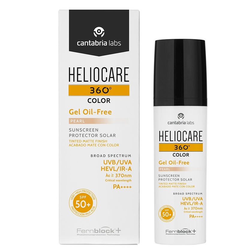 Heliocare 360° Gel Oil-Free Broad Spectrum Sunscreen With SPF50+ & PA++++ - Pearl 50ml