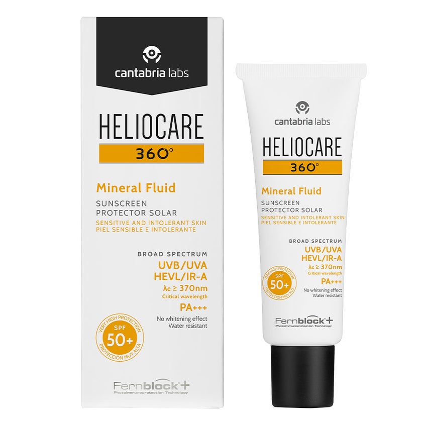 Heliocare 360° Mineral Fluid Broad Spectrum Sunscreen With SPF 50+ & PA+++ 50ml