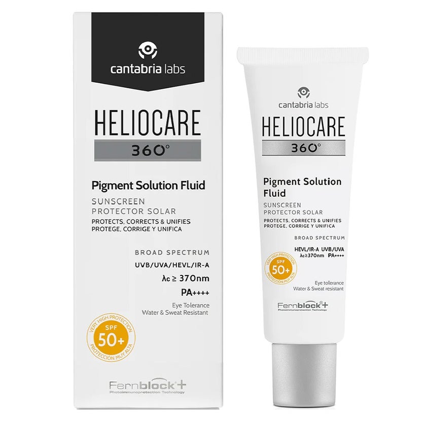 Heliocare 360° Pigment Solution Fluid Broad Spectrum Sunscreen With SPF50+ & PA++++ 50ml