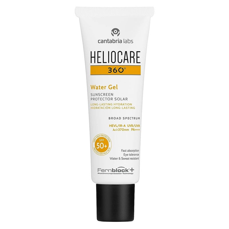 Heliocare 360° Water Gel Broad Spectrum Sunscreen With SPF50+ & PA++++ 50ml