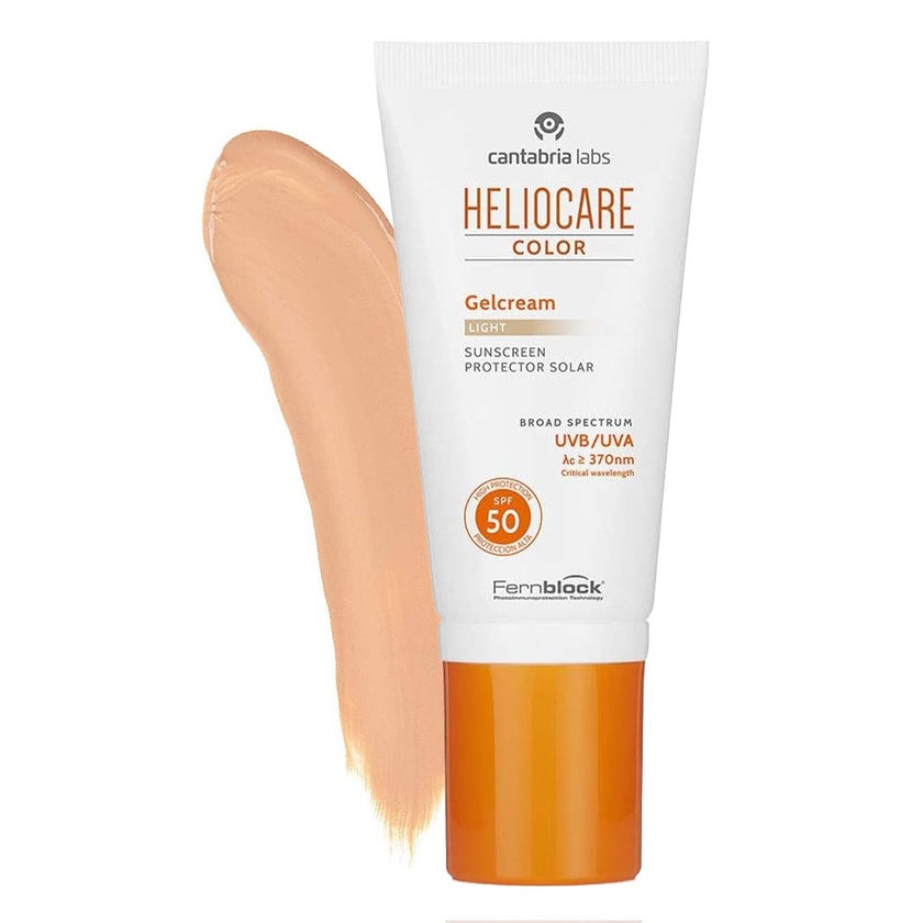 Heliocare Color Gelcream Light Broad Spectrum Sunscreen With SPF50 50ml