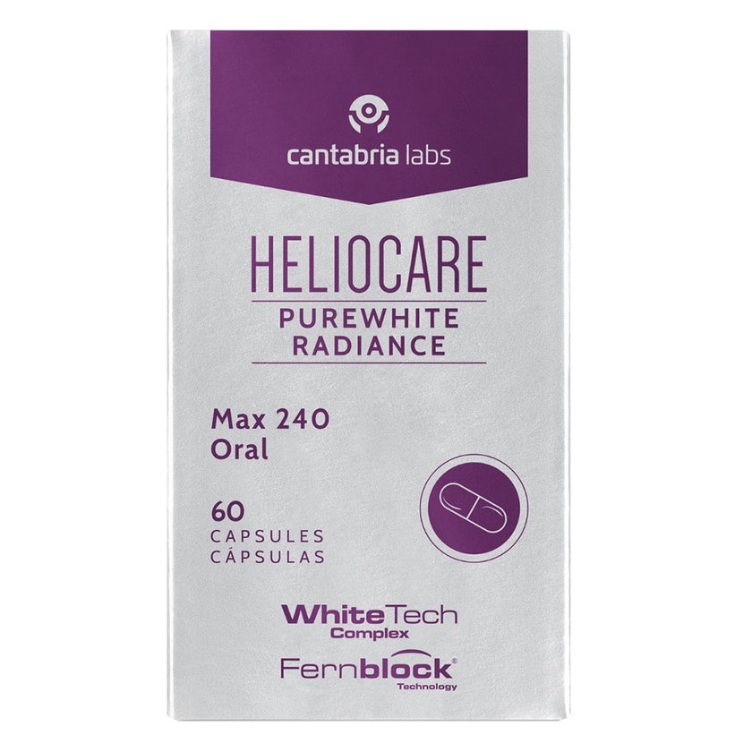 Heliocare Purewhite Radiance Max 240 Oral Capsules, Pack of 60's