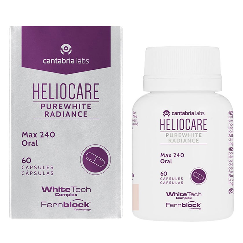 Heliocare Purewhite Radiance Max 240 Oral Capsules, Pack of 60's