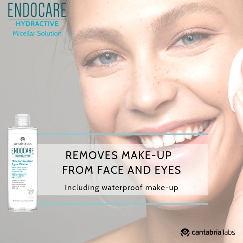 Endocare Hydractive Moisturizing Make-up Remover Micelar Solution For All Skin Types 100ml