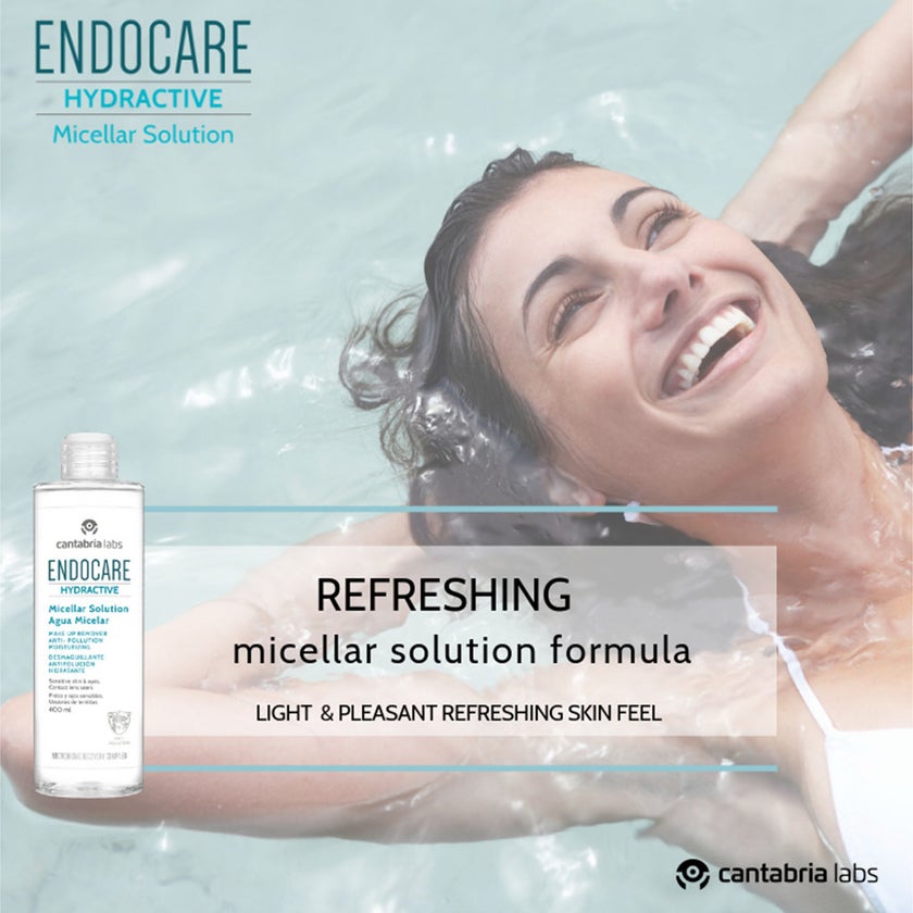 Endocare Hydractive Moisturizing Make-up Remover Micelar Solution For All Skin Types 100ml