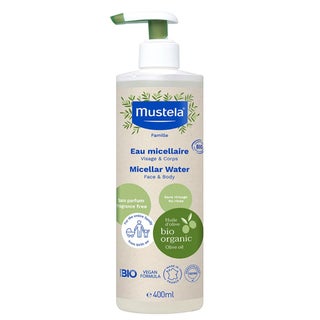 Mustela Bio Organic No Rinse Cleansing Micellar Water For Face And Body 400ml