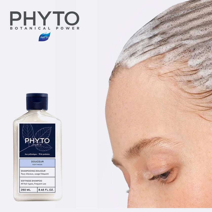 Phyto Douceur Softness Shampoo For All Hair Types 250ml