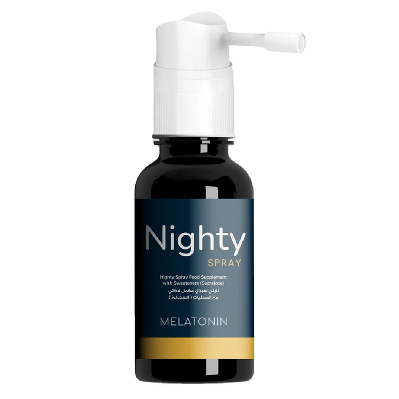 GlowRadiance Melatonin Supplement Nighty Sublingual Spray 30 ml