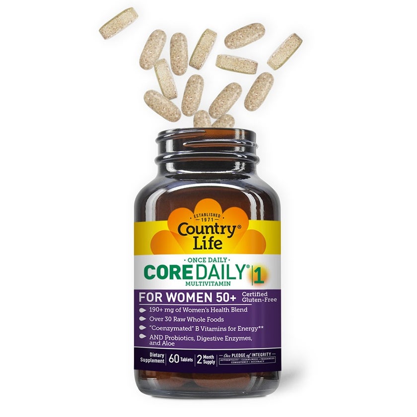 Country Life Core Daily 1 Women 50+ Tablets, Pack of 60's