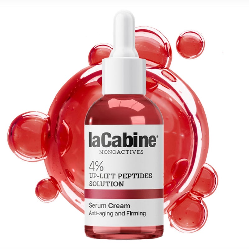 LaCabine Monoactives 4% Up-Lift Anti-Aging Peptides Firming Serum Cream For All Skin Types 30ml