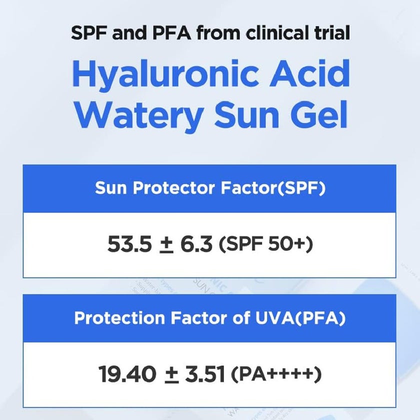 Isntree Hyaluronic Acid SPF 50+ & PA++++ Watery Sun Gel 50ml