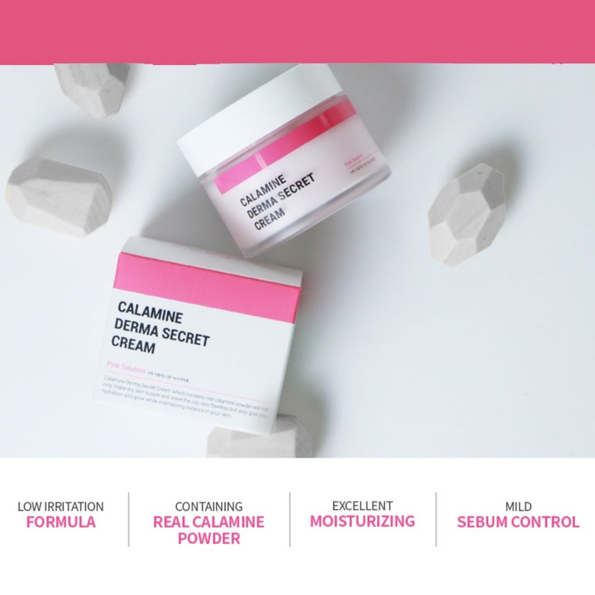 K-Secret Calamine Derma Secret Pink Solution Cream 50ml