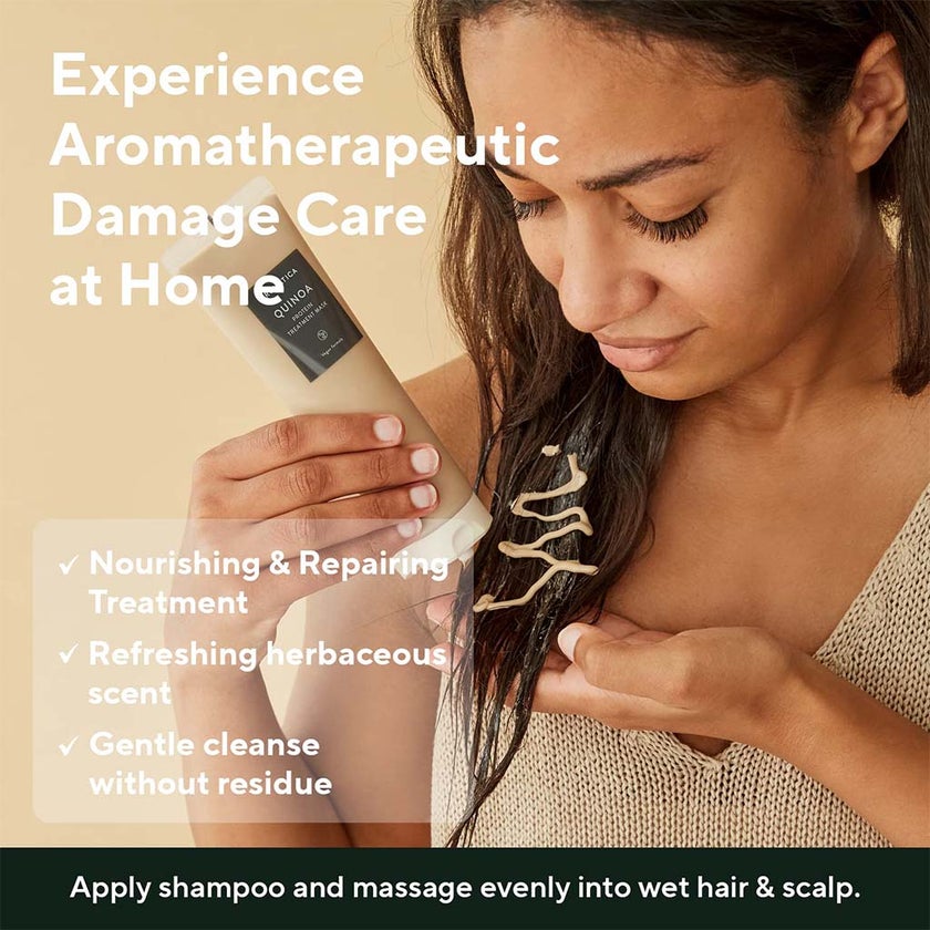 Aromatica Quinoa Protein Treatment Mask For Dry, Damaged Hair 160ml