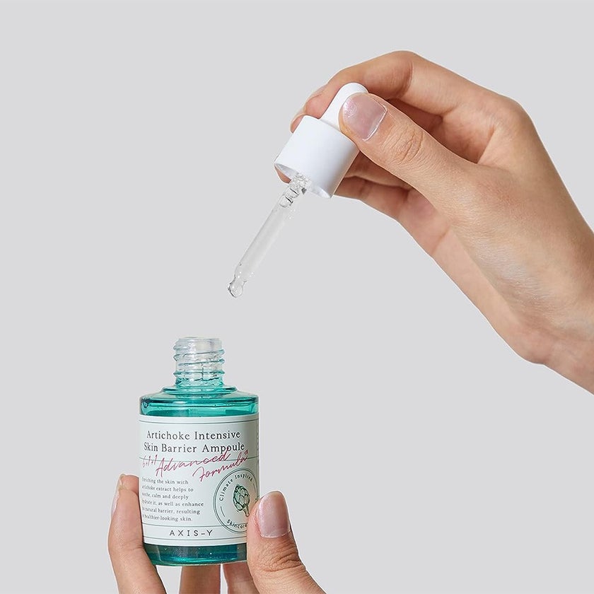 Axis-Y Artichoke Intensive Skin Barrier Heal + Calm Alcohol-Free Ampoule 30ml