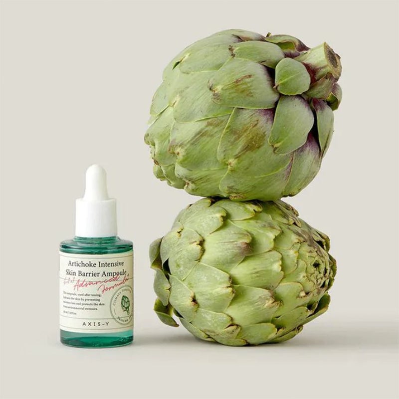 Axis-Y Artichoke Intensive Skin Barrier Heal + Calm Alcohol-Free Ampoule 30ml