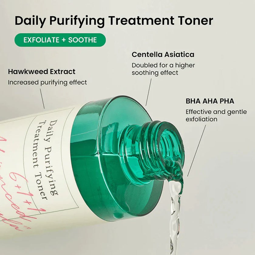 Axis-Y Daily Purifying Treatment Exfoliate + Soothe Facial Toner 200ml