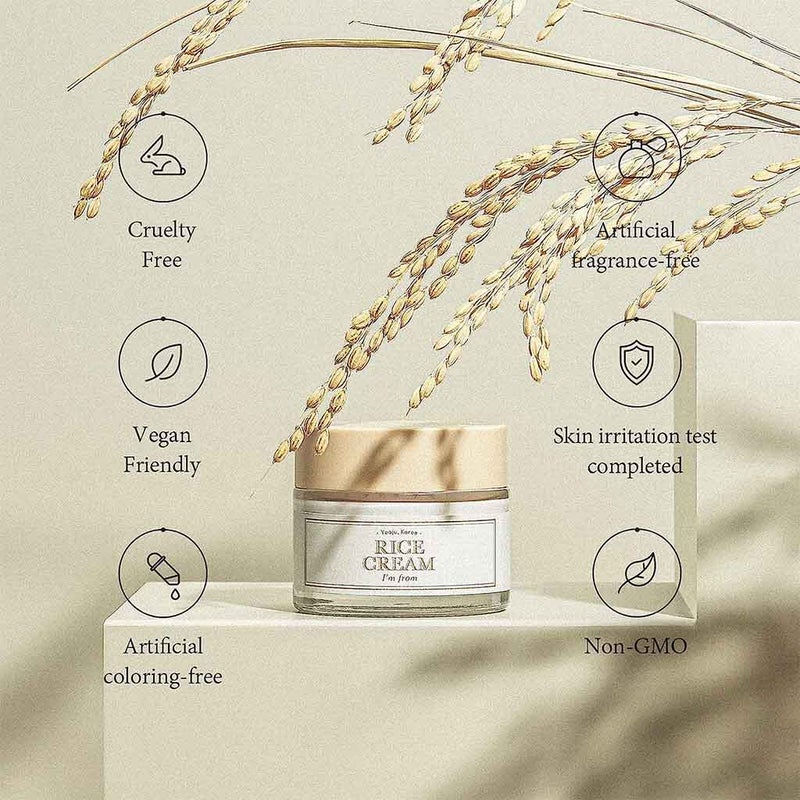 I'm From Rice Bran Moisturizing Skin Cream 50g